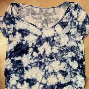 Hollister Must Have Collection Tie Dye V-Neck